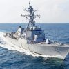 Navy Destroyer Paint By Numbers