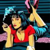 Pulp Fiction Mia Wallace Paint By Numbers