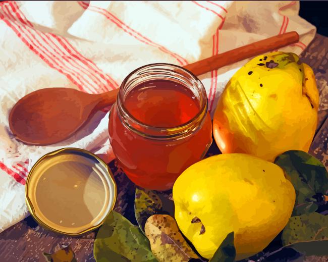 Quinces Jam Paint By Numbers