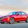 Red Mazda 6 Paint By Numbers