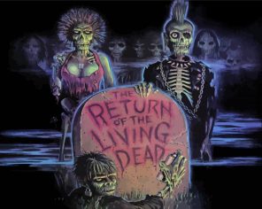 The Return Of The Living Dead Paint By Numbers