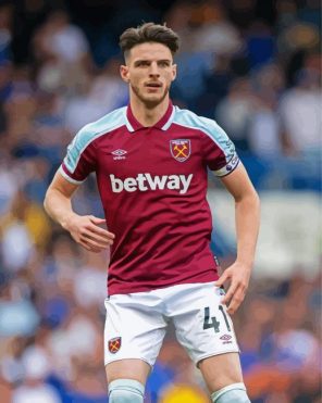 The Handsome Declan Rice Paint By Numbers