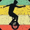 Unicycling Poster Paint By Numbers