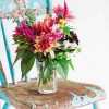 Vintage Flowers On The Chair Paint By Numbers