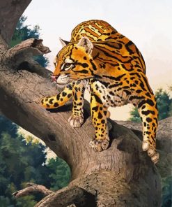 Wild Ocelot Paint By Numbers