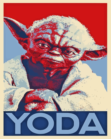Yoda Poster Paint By Numbers