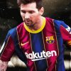 Lionel Messi paint by numbers