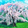 Weeping Cherry Tree Paint By Number