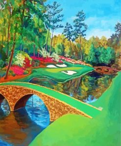 Amen Corner Augusta National Paint By Number